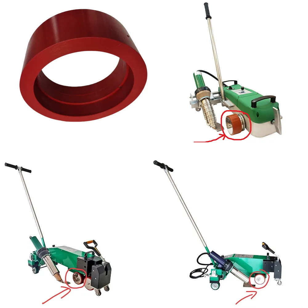 المطاط الدائري الأسطوانة المطاطية لآلة لحام الهواء الساخن LIUDU PVC TPO PE