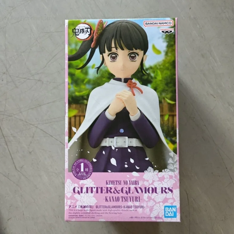 In Voorraad Bandai Banpresto G&G Anime Demon Slayer Tsuyuri Kanao PVC Action Figure Model Speelgoed Gift DT
