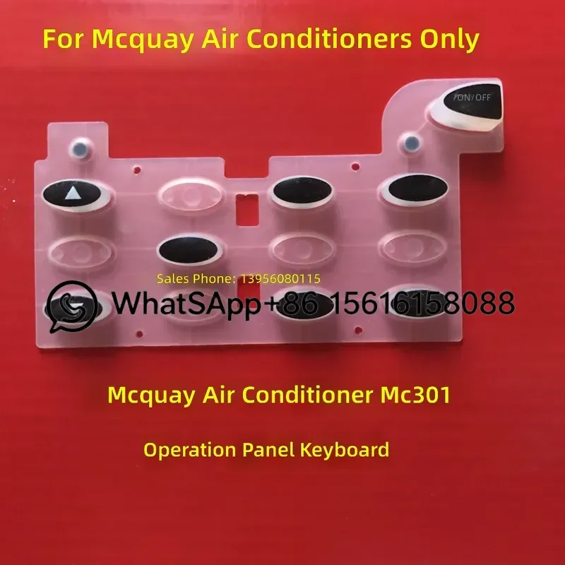 McQuay Operation Panel MC301 Keyboard Control Board Replacement Part for HVAC System Compatible with MC301 Model Series