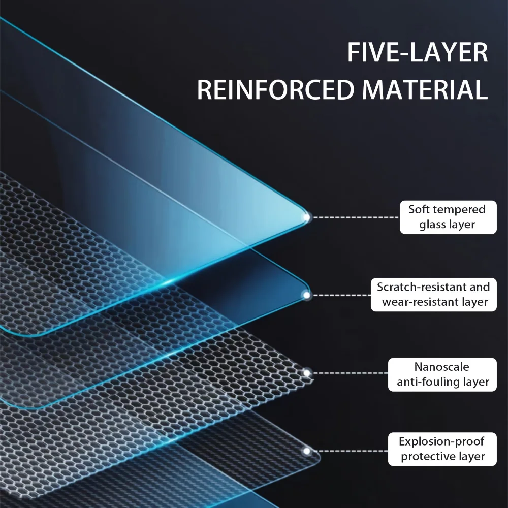 ل BYD دولفين ختم القرش أغنية هان تانغ تشين L سيارة الملاحة شاشة الملحقات الزجاج المقسى مقاومة للخدش طبقة رقيقة واقية #5