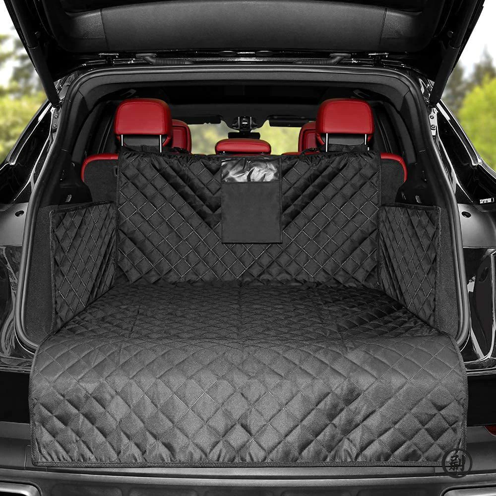 

Wear-resistant Portable Dog Carrier Pet Mat Seat Cover, SUV Waterproof Durable Liner Protects Car Seat Easy to Install