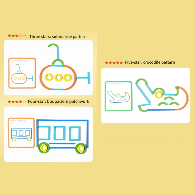 ไม้ Y4QA ไม้และของเล่นปริศนาโค้งสำหรับรูปทรงสีก่อนวัยเรียนการจับคู่การฝึกอบรมความรู้ความเข้าใจการศึกษาอาคารการศึกษาชุดของเล่น