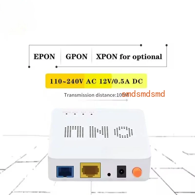 

1GE GPON EPON ONT Модем rede mini fibra ftth f460 опытный