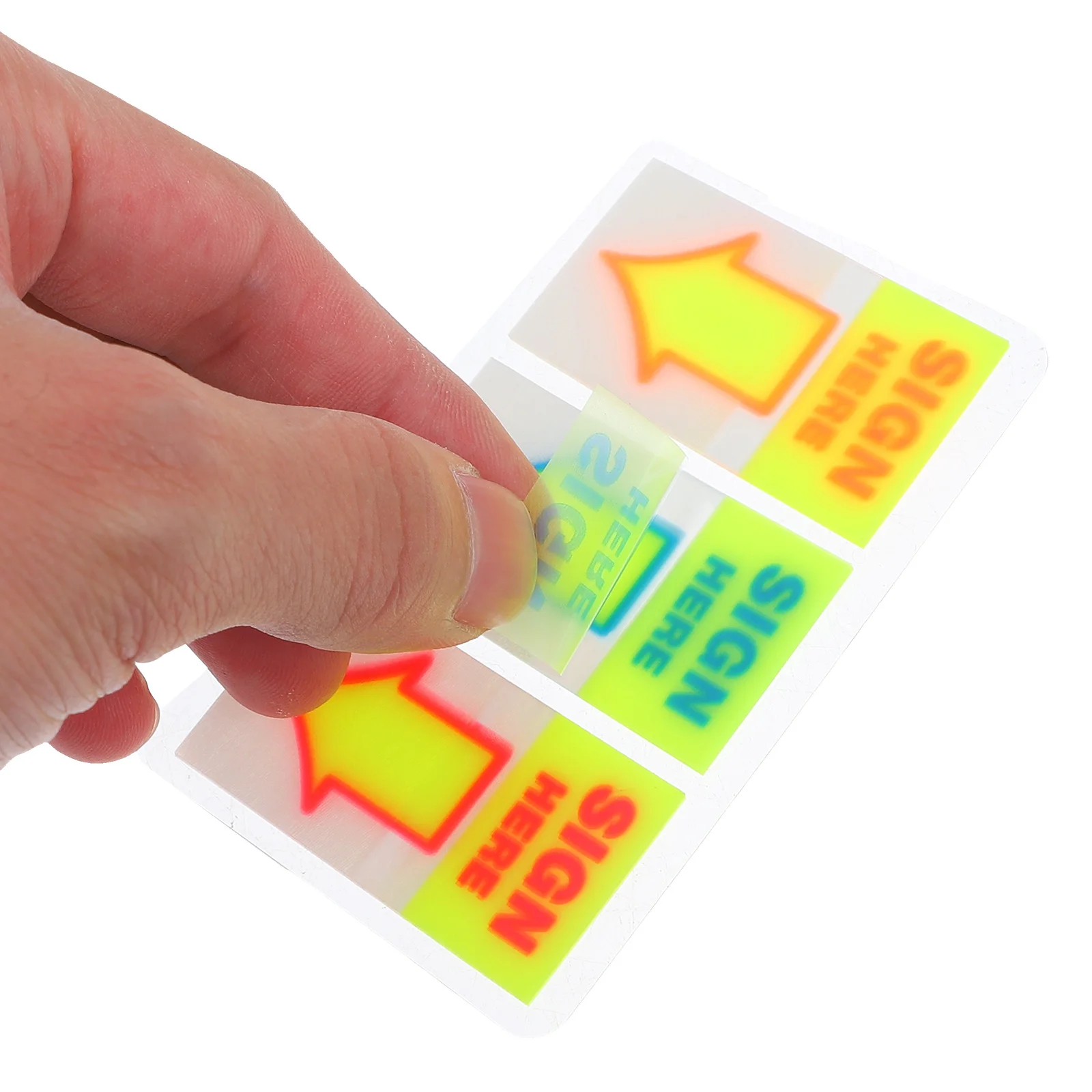 120 Pcs Arrow Label Stickers Small Warning Stickers Paper Signs for Directions Indication Warning Decals Notebooks