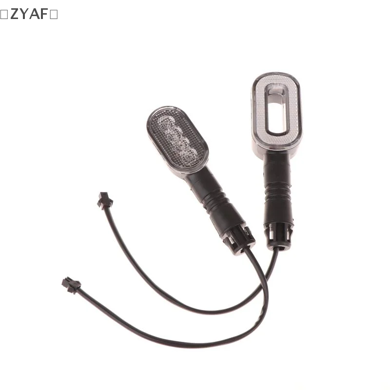 [2 قطعة دراجة بدوره إشارة القرن الضوء الخلفي 36 فولت/48 فولت/60 فولت/72 فولت الدراجة ضوء مصباح تحذير خنق كهربائي دراجة نارية سكوتر أجزاء #5