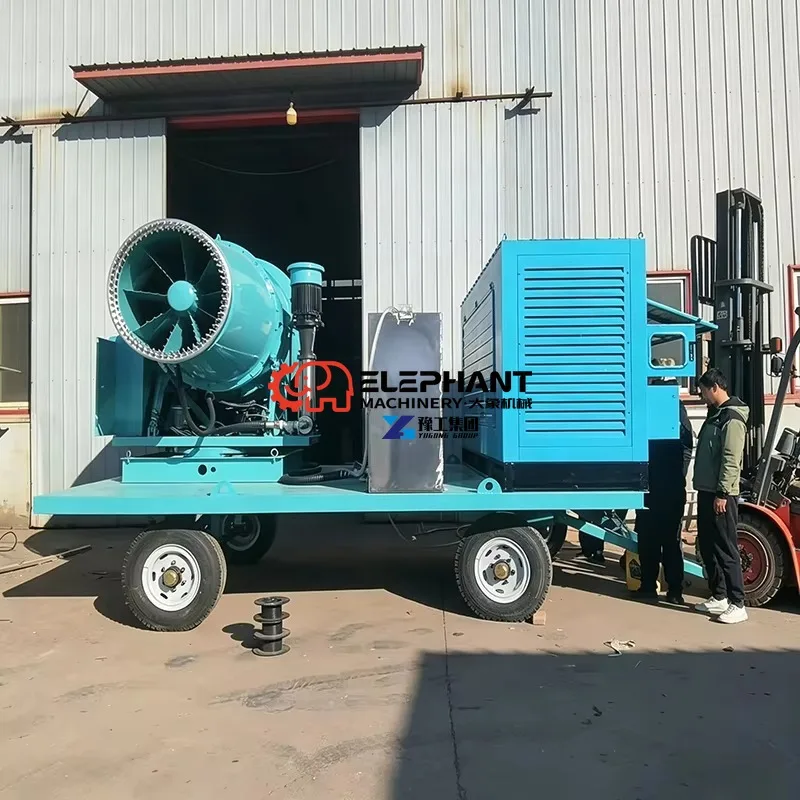 150m Explosion Proof Truck Mounted Fog Cannon Dust Suppression Mist Spraying Environmental Protection Equipment