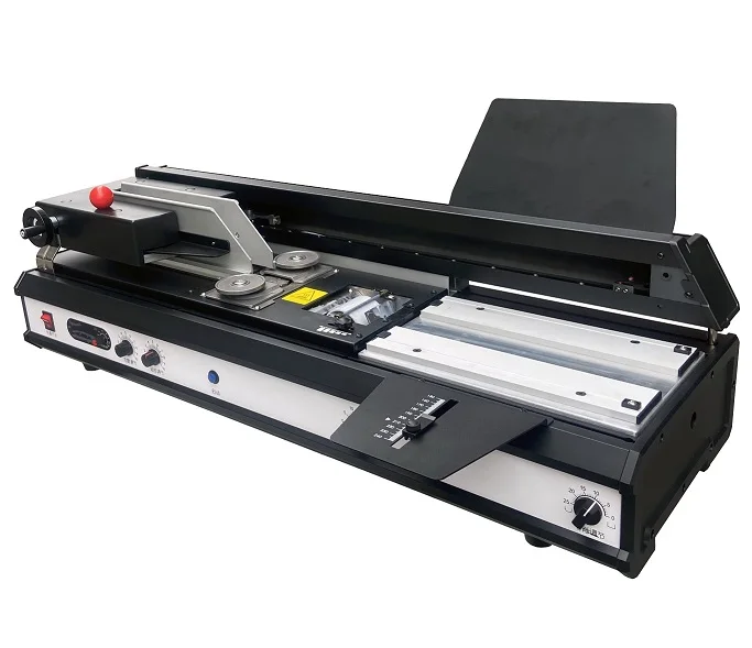40E Semi-Auto Perfect Binder Economic Book Binding Machine A4 Book Glue Binding Machine for Printing Shop