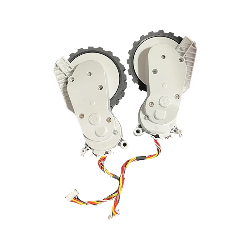 ABUD-untuk Xiaomi Mijia Mi Robot Pel Vakum 2 Pro MJST1S MJSTS1 Roda Pengganti Aksesori Rumah L + R