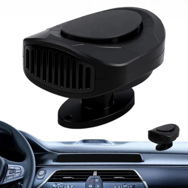12V Car Fast Heating Heater Plug Play Windshield Defroster Demister for Winter Family Drive Use
