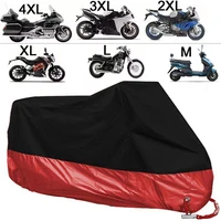 Funda Impermeable para Motocicleta Oxford 190T, Protección Universal para Exteriores, Cubierta contra Polvo, Lluvia, Sol y Rayos UV