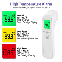 Forehead Fever Temperature Digital LCD Infrared Thermometer Medical Non-contact Body Temperature Measure Tool for Children Adul