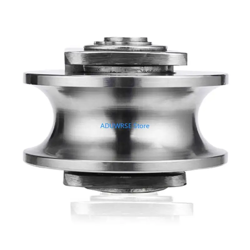 Q6PE Heavy Duty Roller Wheel Bearings U Pulley Loading 300kg Pulley