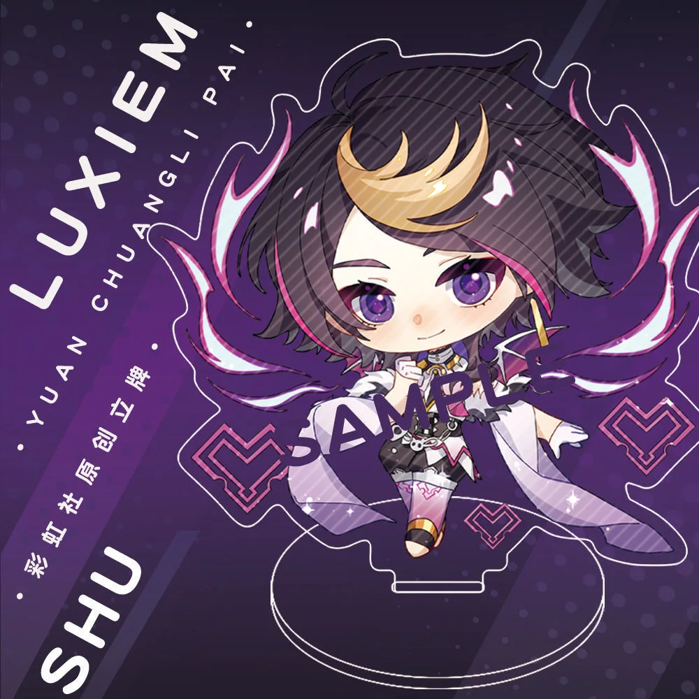 Luxiem Радужная этикетка, дисплей mysta vox luca, квадратическая анимация, периферийные устройства