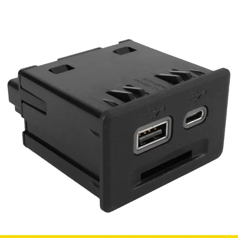 

SZCH Auto Accessory Replacement USB Port Socket Assembly Center Console Auxiliary USB Socket for 1500 13525431