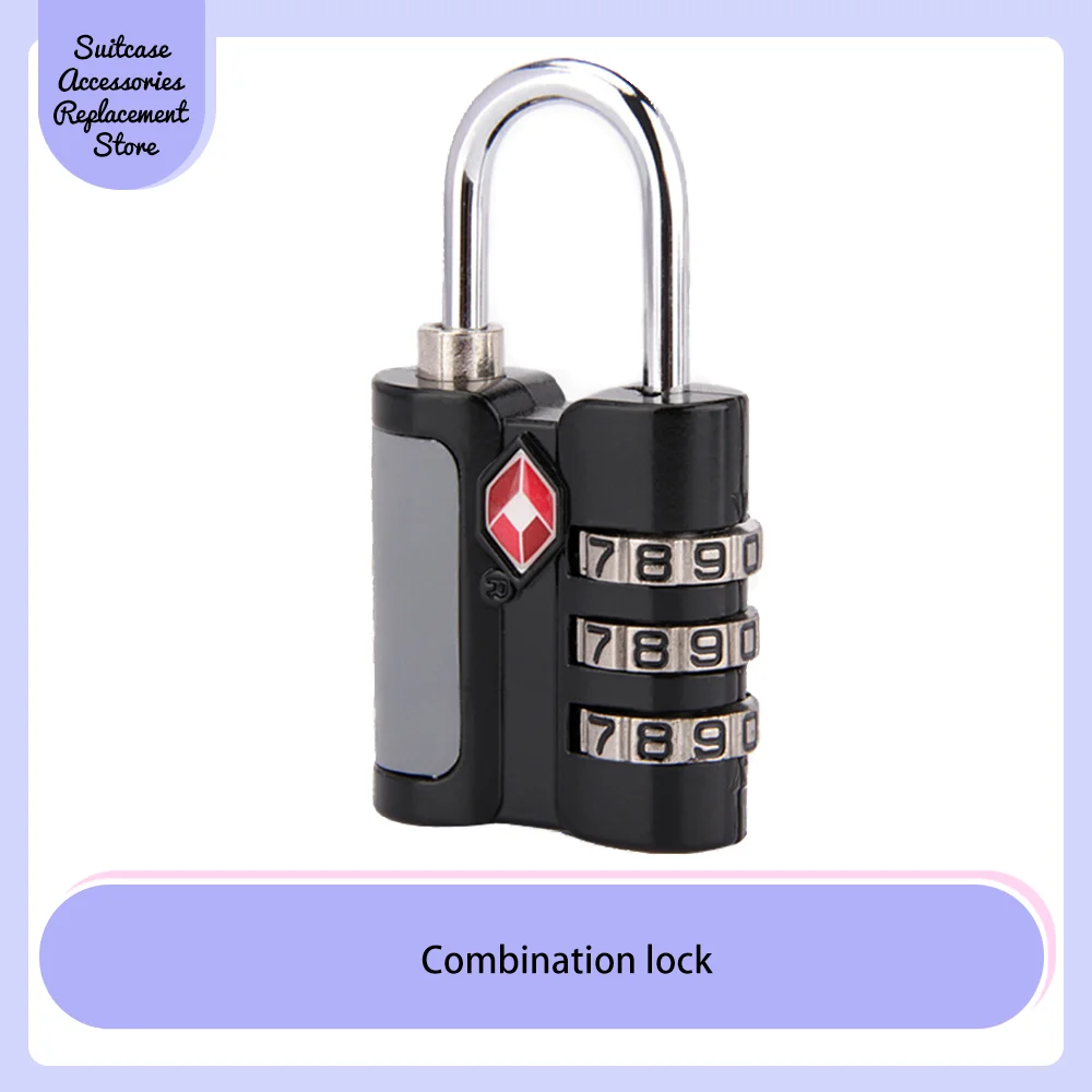 

tsa Customs lock S887 luggage accessories lock head pull rod case combination lock Case combination lock padlock