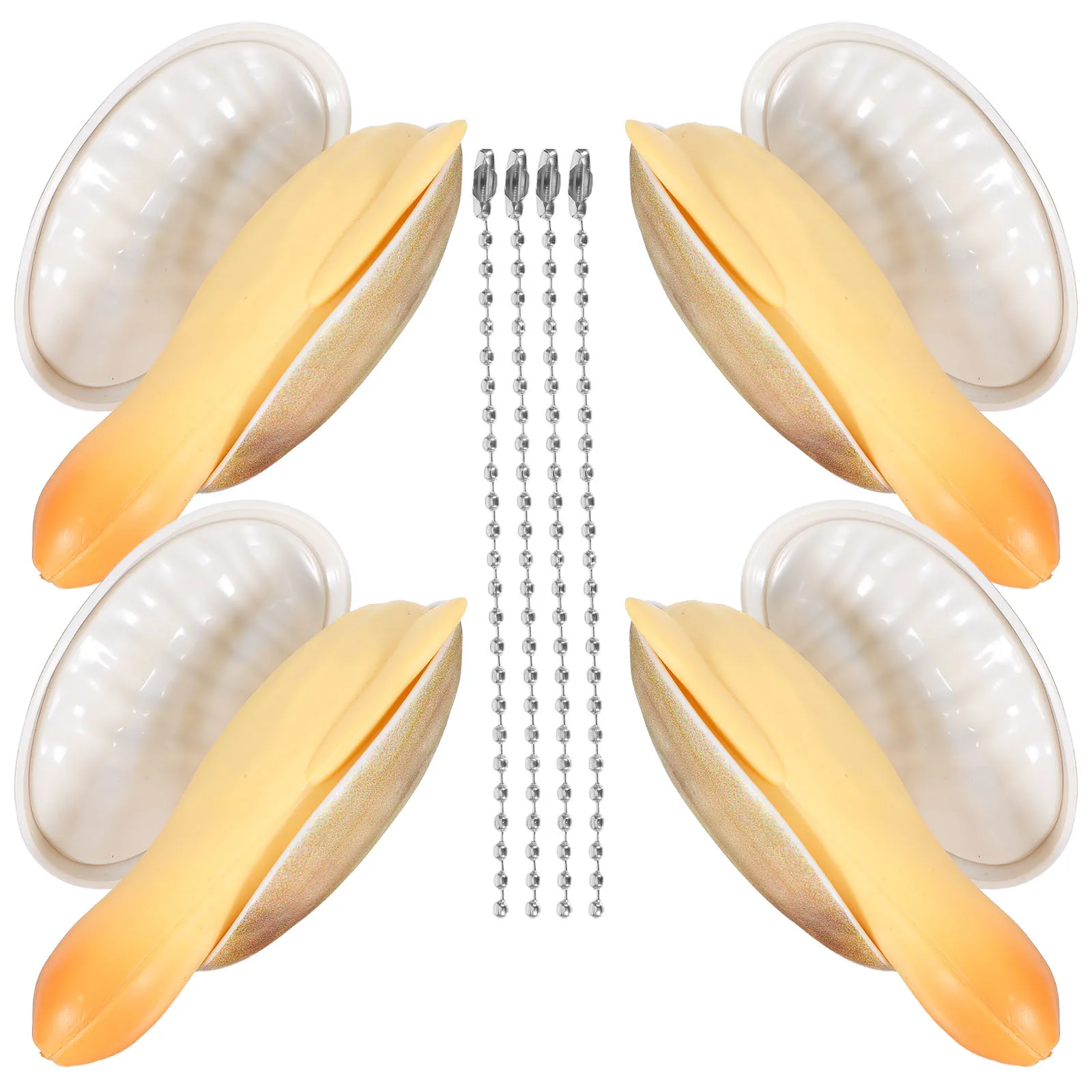 

4Pcs Press-Type Shell Shape Water Shooter Outdoor Water Spray Pool Fun Game Kids Boys Girls Summer Swimming Pool Toys