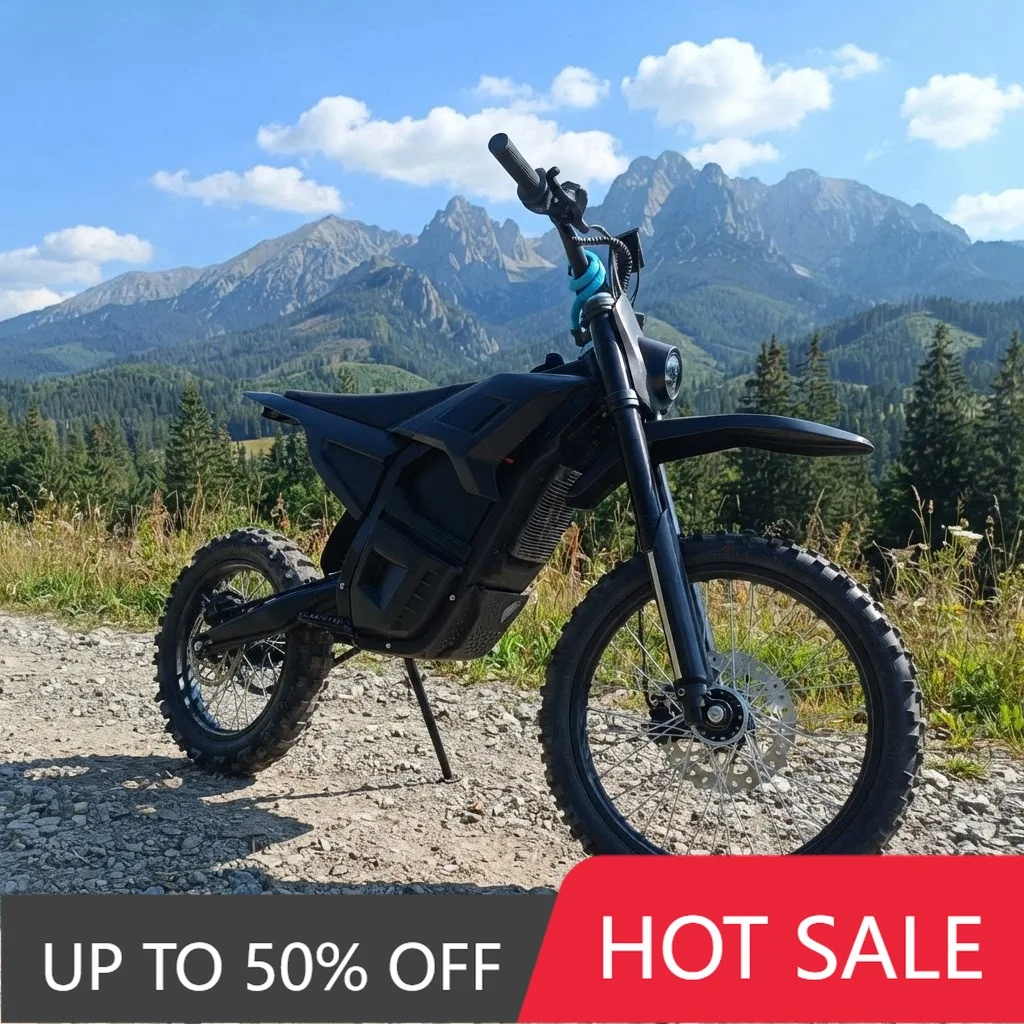 EER 72V 25Ah 6000W Electric Motorcycle Off-Road Adult Electric Bike Electric Bike M7 Ultra 80Kmh Electric Off-Road Bike
