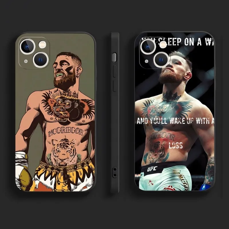 Conor McGregor Phone Case For Iphone 14 13 15 Pro Max 12 11 Xr X Xs Mini 6 7 8 Plus Se 2022 2020 Shockproof Cover