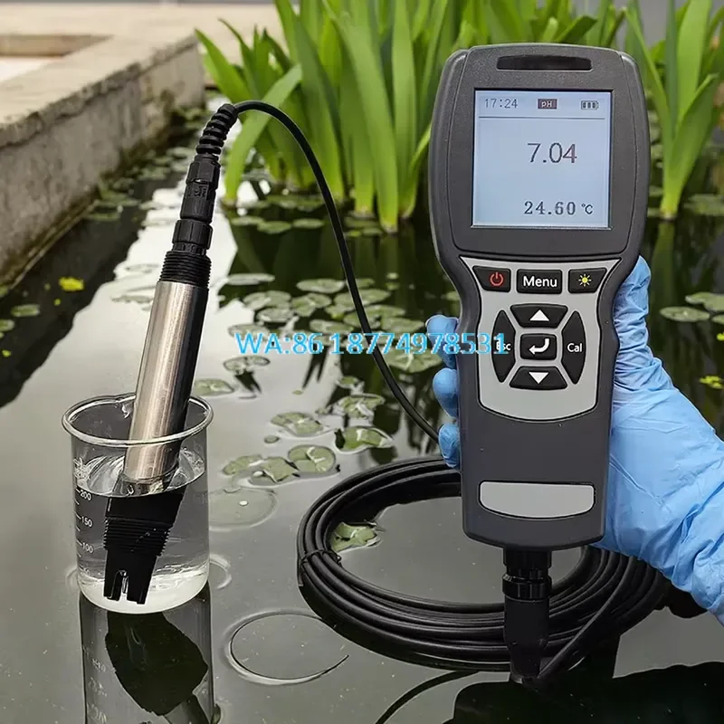 Wmwmnu Portable Handheld pH Meter for Water Quality Testing Custom OEM Supported Small Size