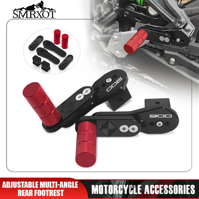 

Passenger Foot Peg For Z900 17-24 Z900RS/CAFE 18-24 Z900SE 23-24 Motorcycle Adjustable Multi-Angle Telescopic Foot rests Pedal