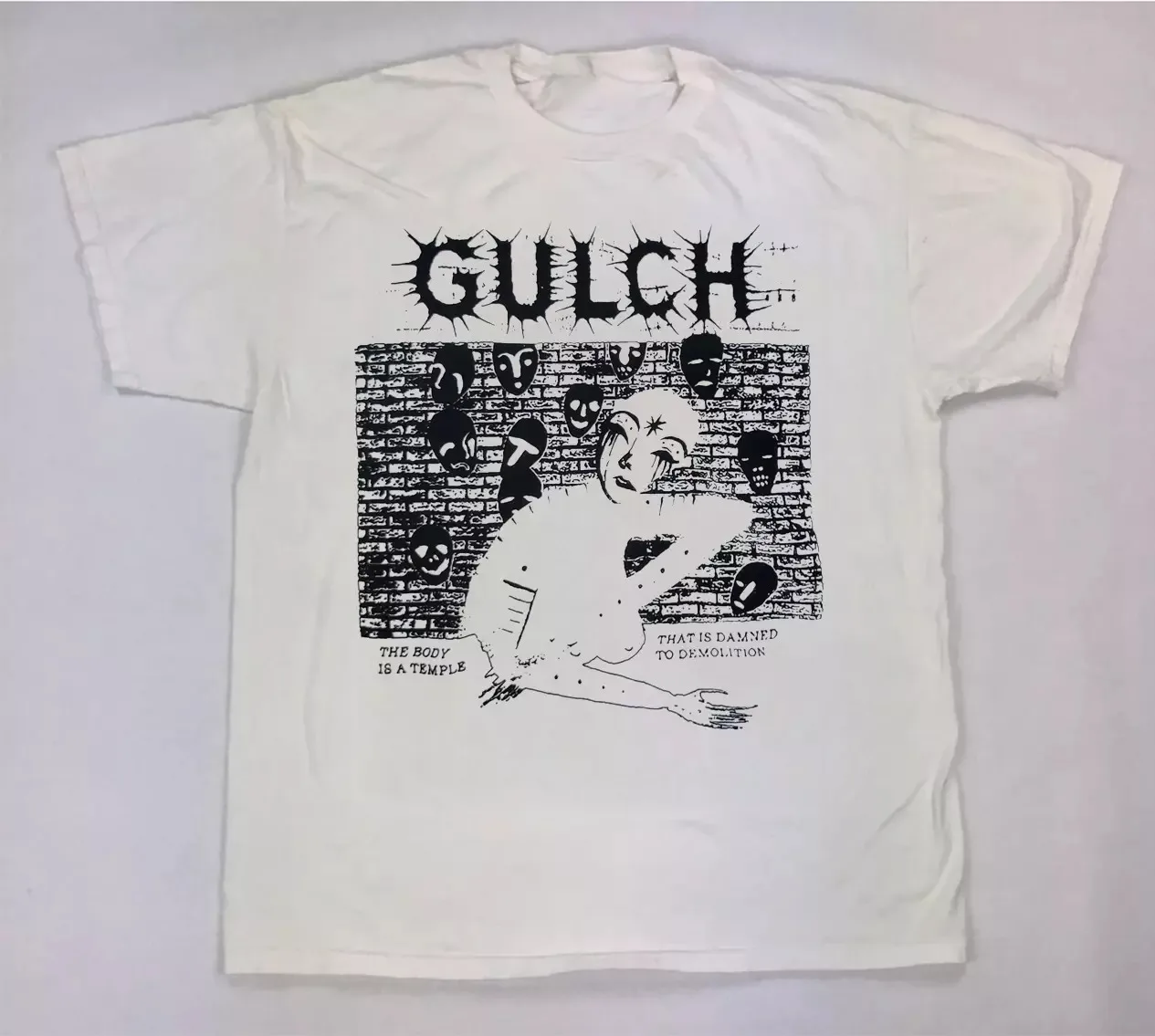 Gulch Band T Shirt  Cotton White All Size GifT