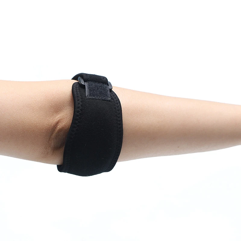 Lightweight Convenient Fitness Elbow Strap Arm Cushion Soft Adjustable Elbow Support For Gym 1pc