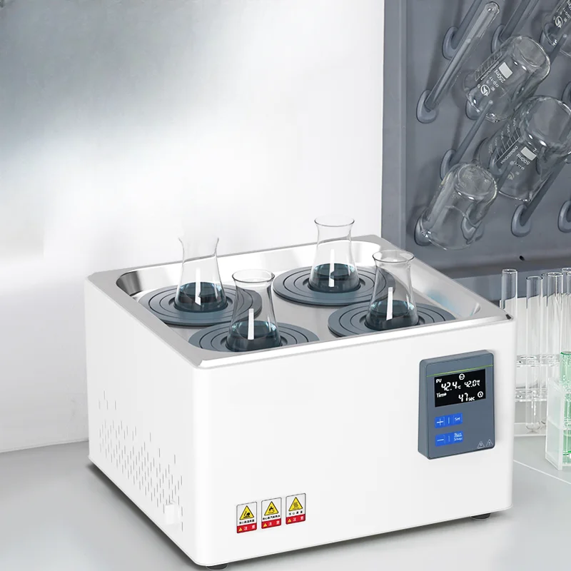 Electric digital display constant temperature water bath pot laboratory single and double holes four holes six holes stainless