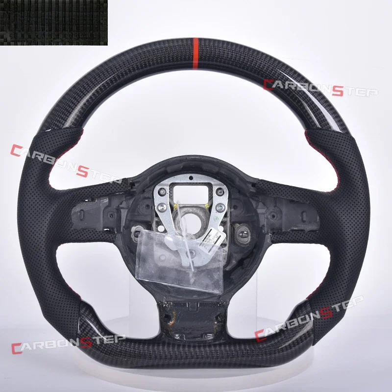 

Low Price Carbon Fiber Steering Wheel In Stock For Audi Q5 Q7 A6 C6 Q8 SQ5 Q3 TTS TT MK2 A8 S5 A3custom