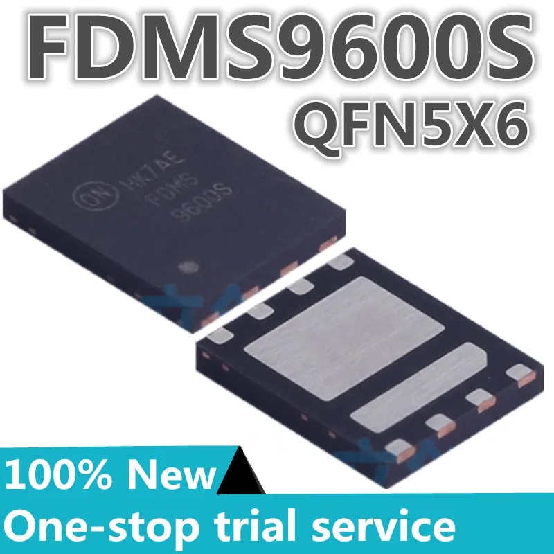 

5-100pcs %New FDMS9600S FDMS9600S QFN5X6 FET Double N-channel 30V 32A 2.5W chip