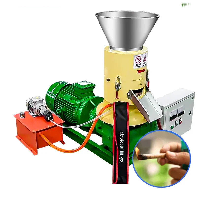 New Biomass Fuel Sawdust Granulator Wood Sawdust Straw Organic Fertilizer Feed Granulator