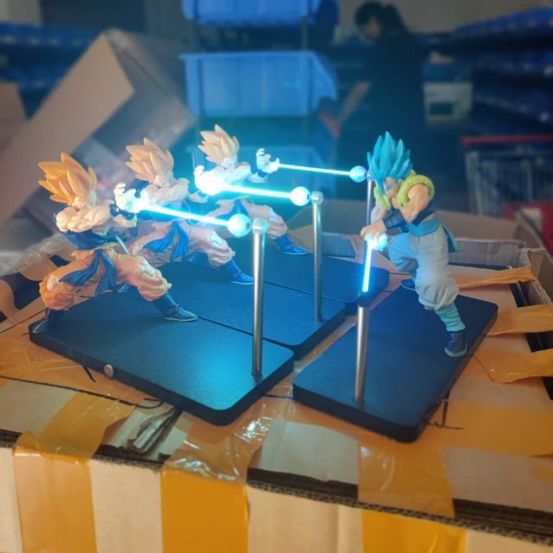 

DRAGON BALL Vegeta настольная лампа Son Goku украшения серии Super Saiyan крутые игрушки детский подарок на день рождения анимационные периферийные устройства