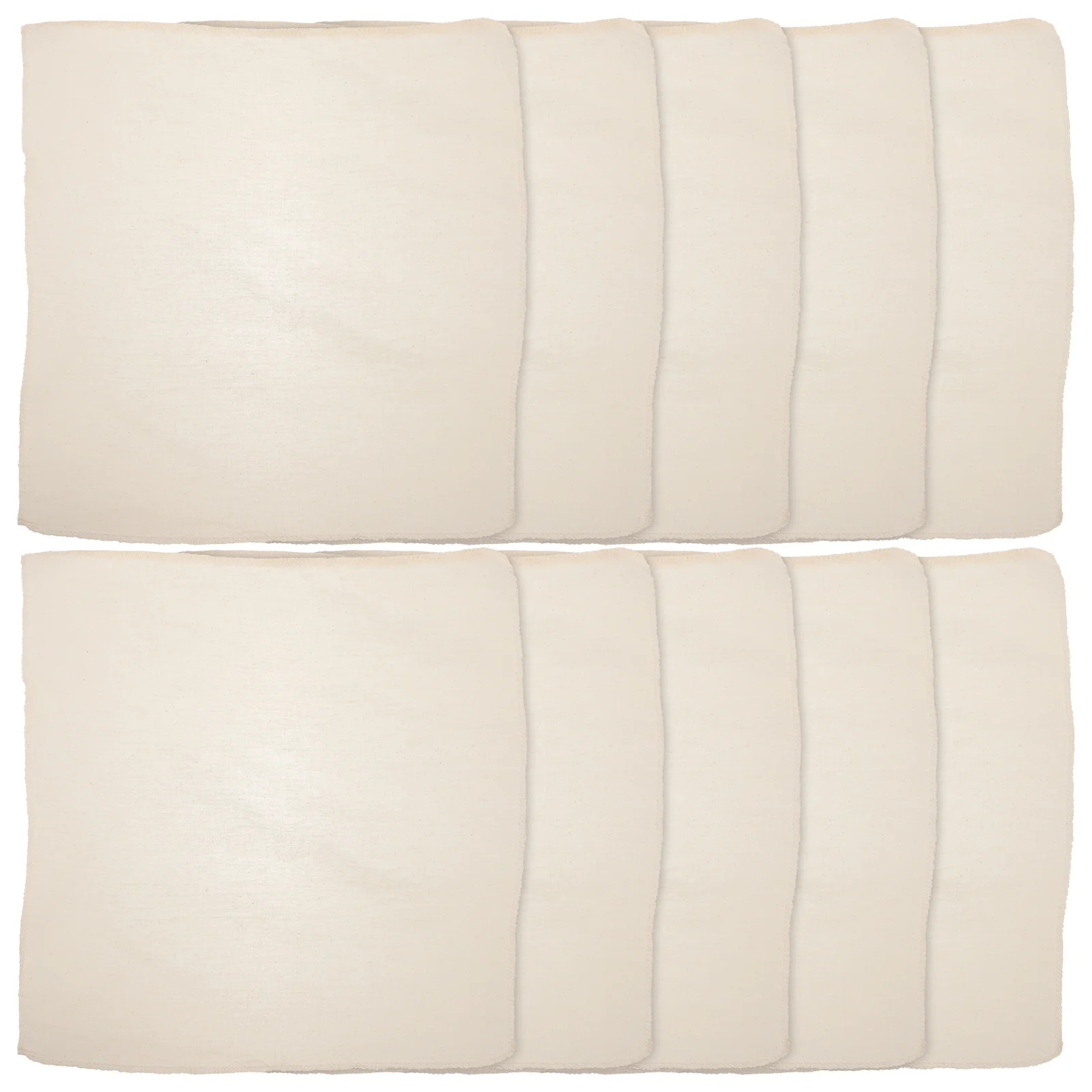 

20pcs Muslin Jar Cloth Covers Lightweight Square For Wide Mouth Mason Jars Glass Storage Bottle Fermentation Reusable