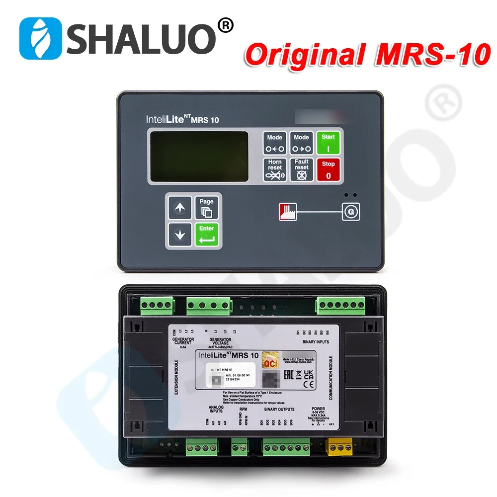 Imagem -02 - Painel Controlador Gerador Diesel Módulo de Controle Remoto Auto Start Display Lcd Comavi Intellite Mrs10 Mrs10 Mrs16