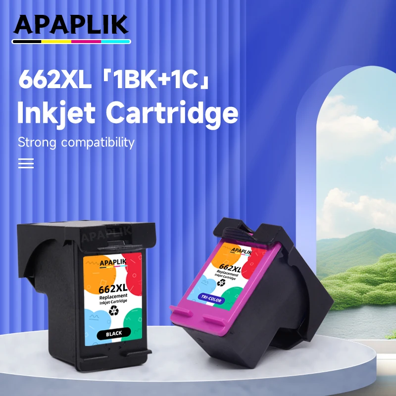 

Сменный картридж 662XL для HP662 для принтера HP 662 Deskjet 1015 1515 2515 2545 2645 3545 4510 4515 4516 4518