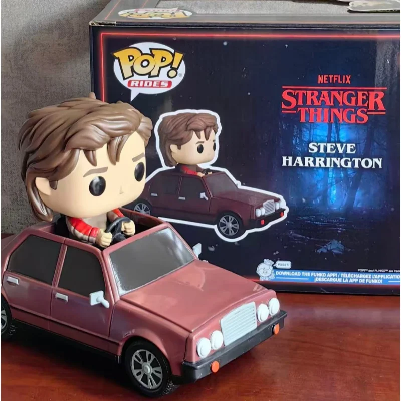 Funko Pop ストレンジャーシングス スティーブ #137 Original Stranger Things Steve Harrington Driving Funko Pop Action