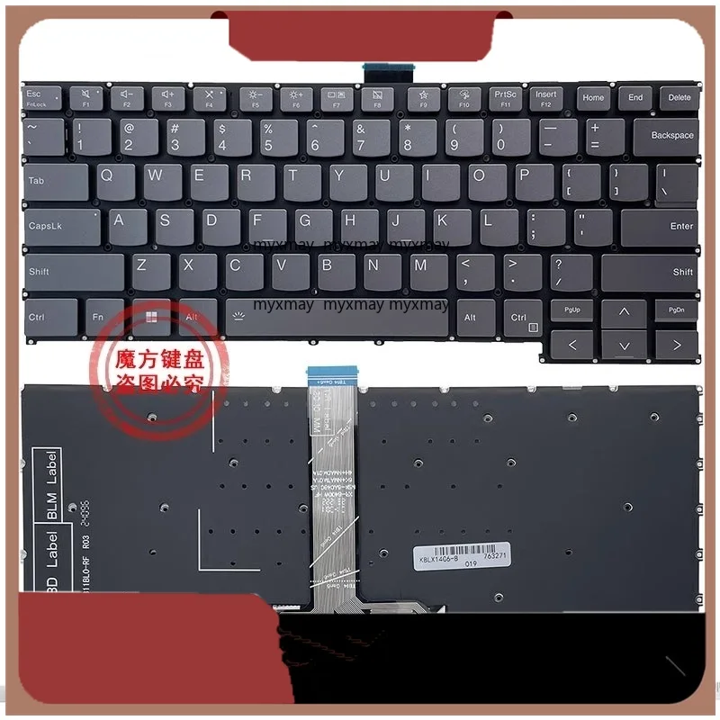 

New US Keyboard for Lenovo Thinkbook 14 G6 IRL ABP/14 G6+ IMH AHP IML G7 IML Laptop Gray Keyboard