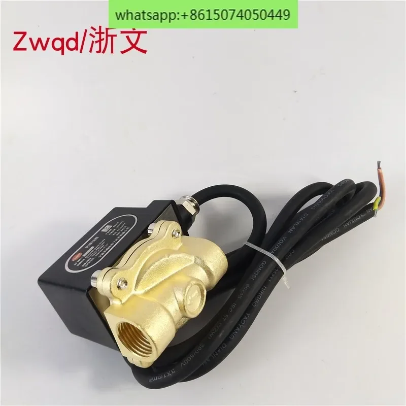 Explosion-proof solenoid valve 2W160-15Z two-way copper body explosion-proof water trap gas valve oil valve 4 points DN15 G1/2