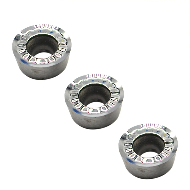 RPGT1204 MO AK H01 شفرة قطع الألومنيوم RPGT 1204, إدراج أداة القطع ، تحول ، أدوات مخرطة CNC ، سبائك القصدير للطحن