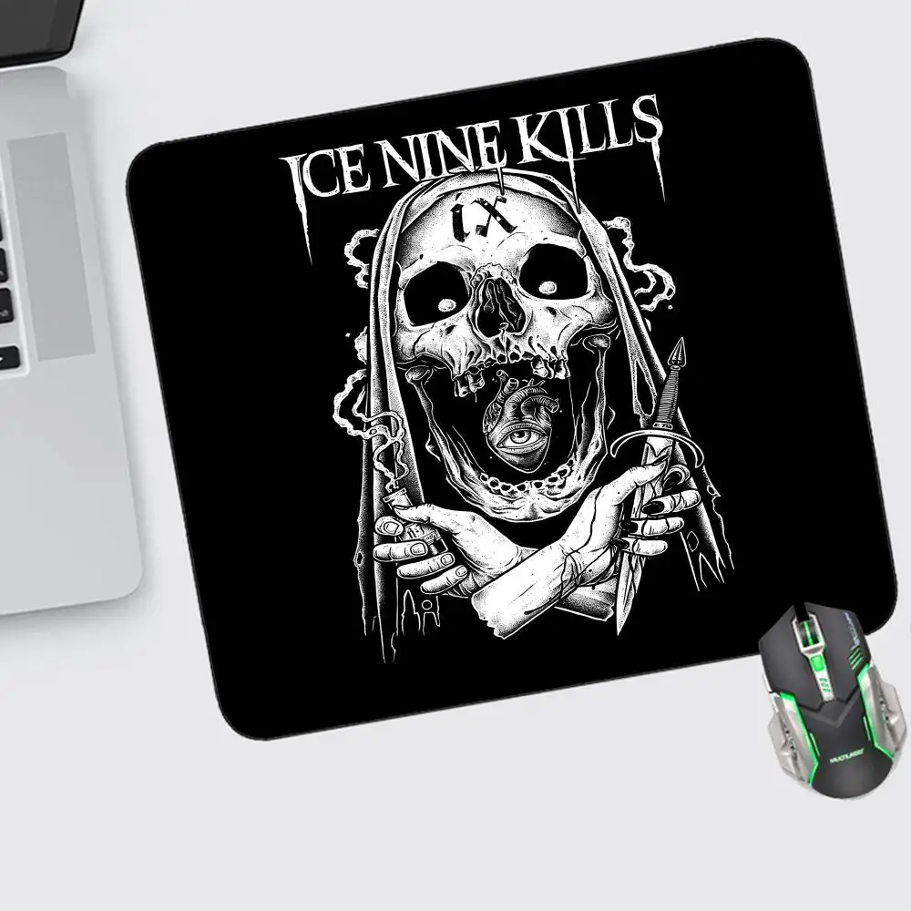 

Ice Nine Kills Mouse Pad Small Gaming Accessories Keyboard Computer Offices Desk Mat Pc Gamer Non-slip Rubber Mousepad