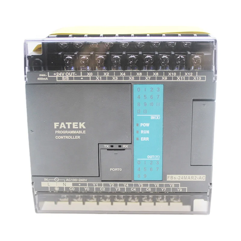 Modul Pengontrol Logika Terprogram TLF Fatek PLC FBs-24MAR2-AC Unit Utama Dasar PLC