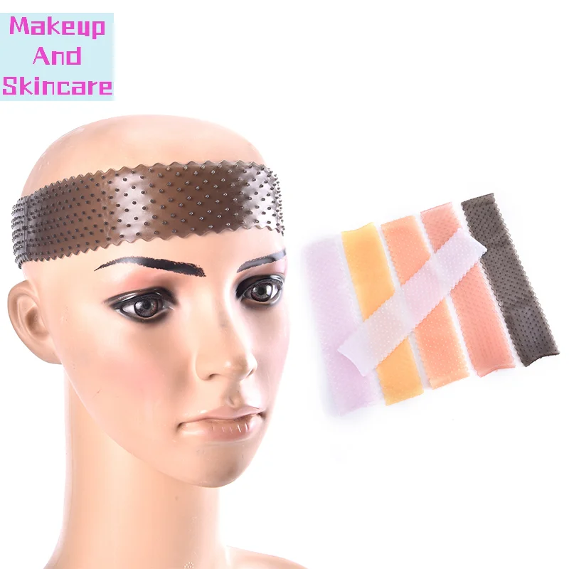 「1PC Non Slip Wig Grip Headband Transparent Silicone Wig Band Wig Secure Wig Gripper」