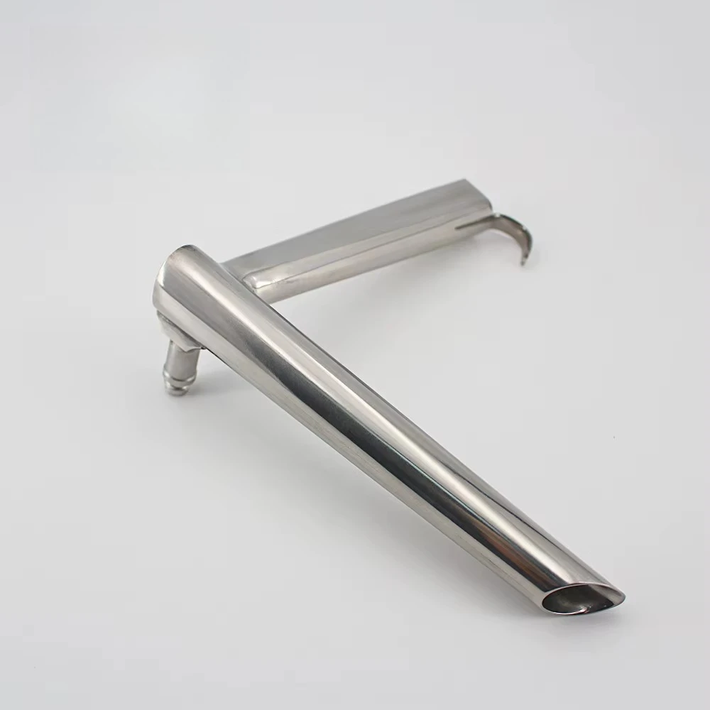Manual Power Source ENT Throat Self Retaining Tube with Optical Fiber