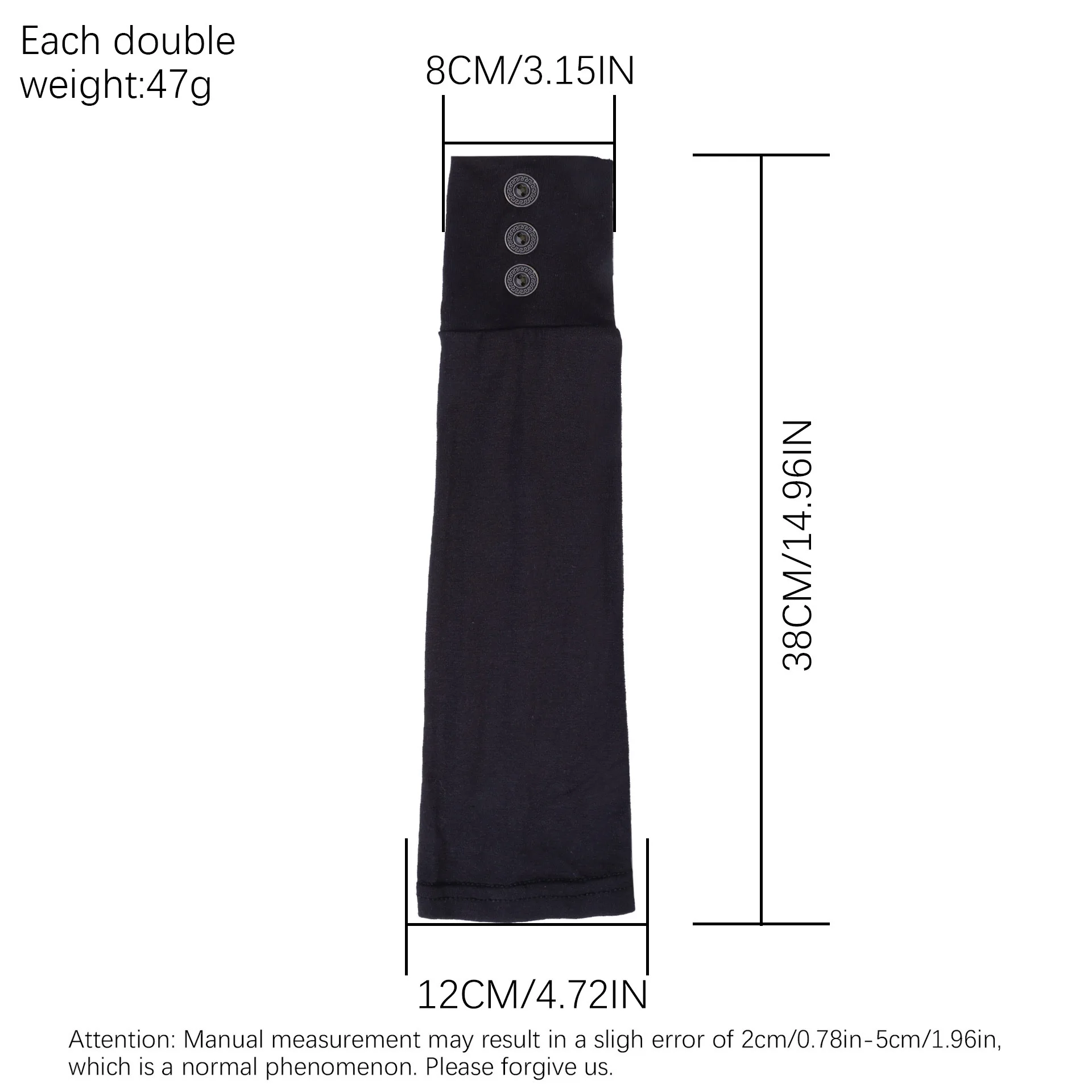 2 Buah (1 Pasang) Sarung Tangan Pendingin Penutup Tangan Pelindung Matahari Lengan Olahraga Lengan Wanita untuk Lari Memancing Sepeda Tetap Hangat