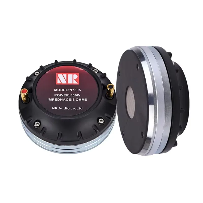 

75.5mm Neodymium Magnet Tweeter Driver 1.4inch Titanium Diaphragm Speaker With Throat Technology