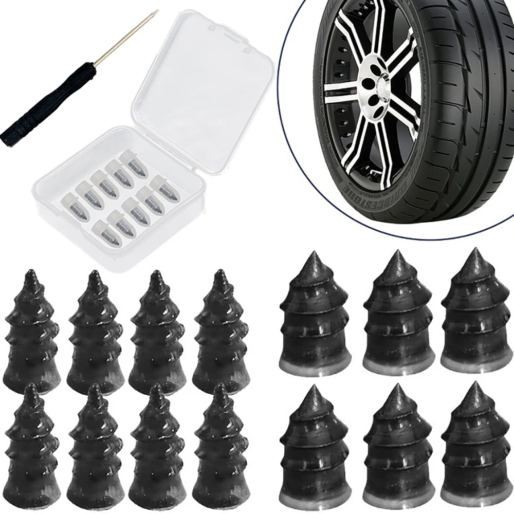 

10/20Pcs Vacuum Tyre Repair Nail For Car Truck Motorcycle Scooter Bike Wheel Tubeless Rubber Nail Tire Puncture Repair Accessor