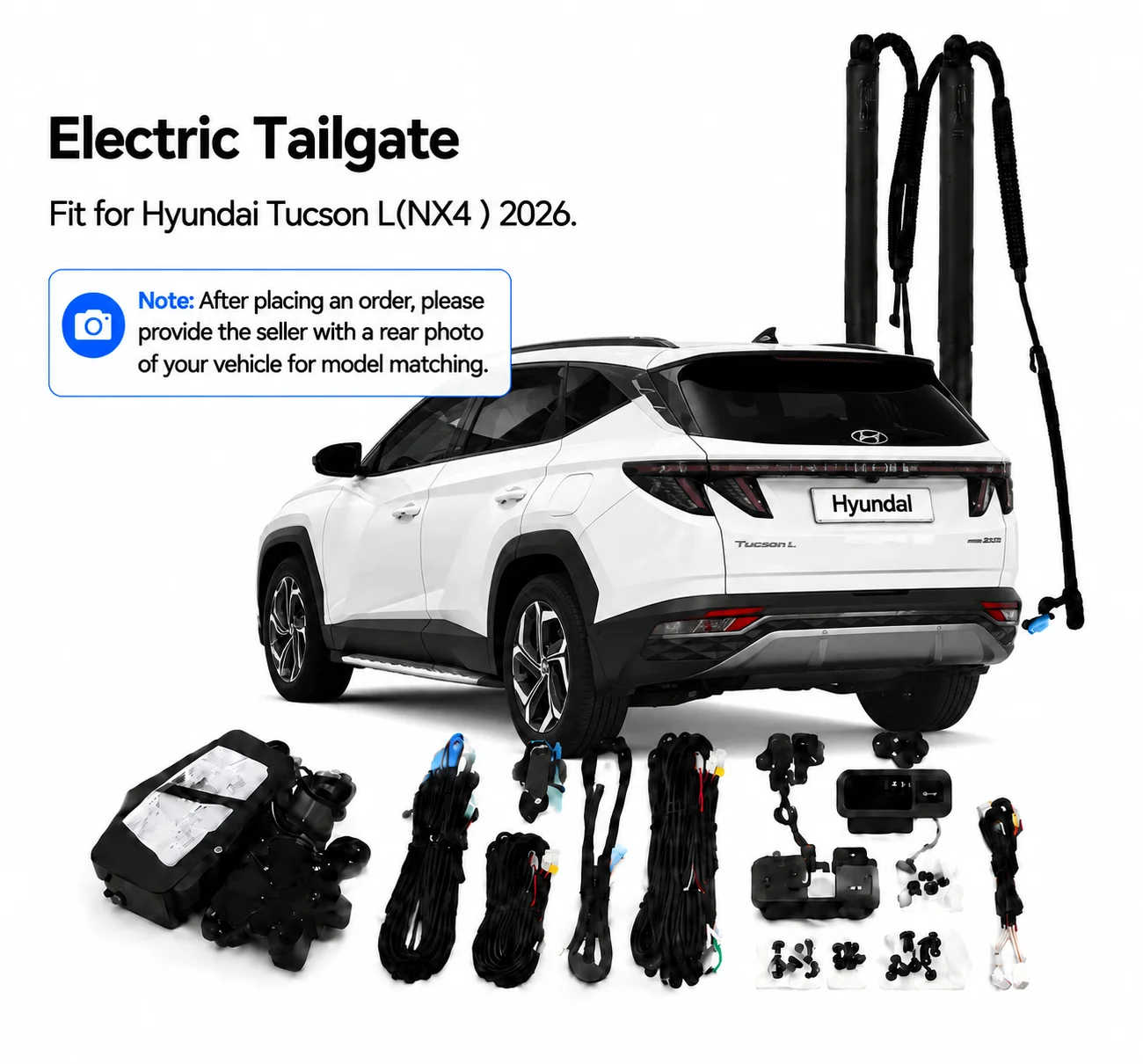 Power Electric Tailgate Kit Auto Rear Trunk Lift Retrofit Kit For Hyundai Tucson L (NX4) 2026 Car Modification Accessories