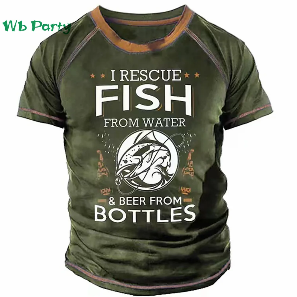 Fishing Shirt Summer Fishing T-Shirt Mens Clothing Men T-Shirt Short Sleeve Tee Male T-Shirt Men's Oversize T-Shirt Clothes Tops