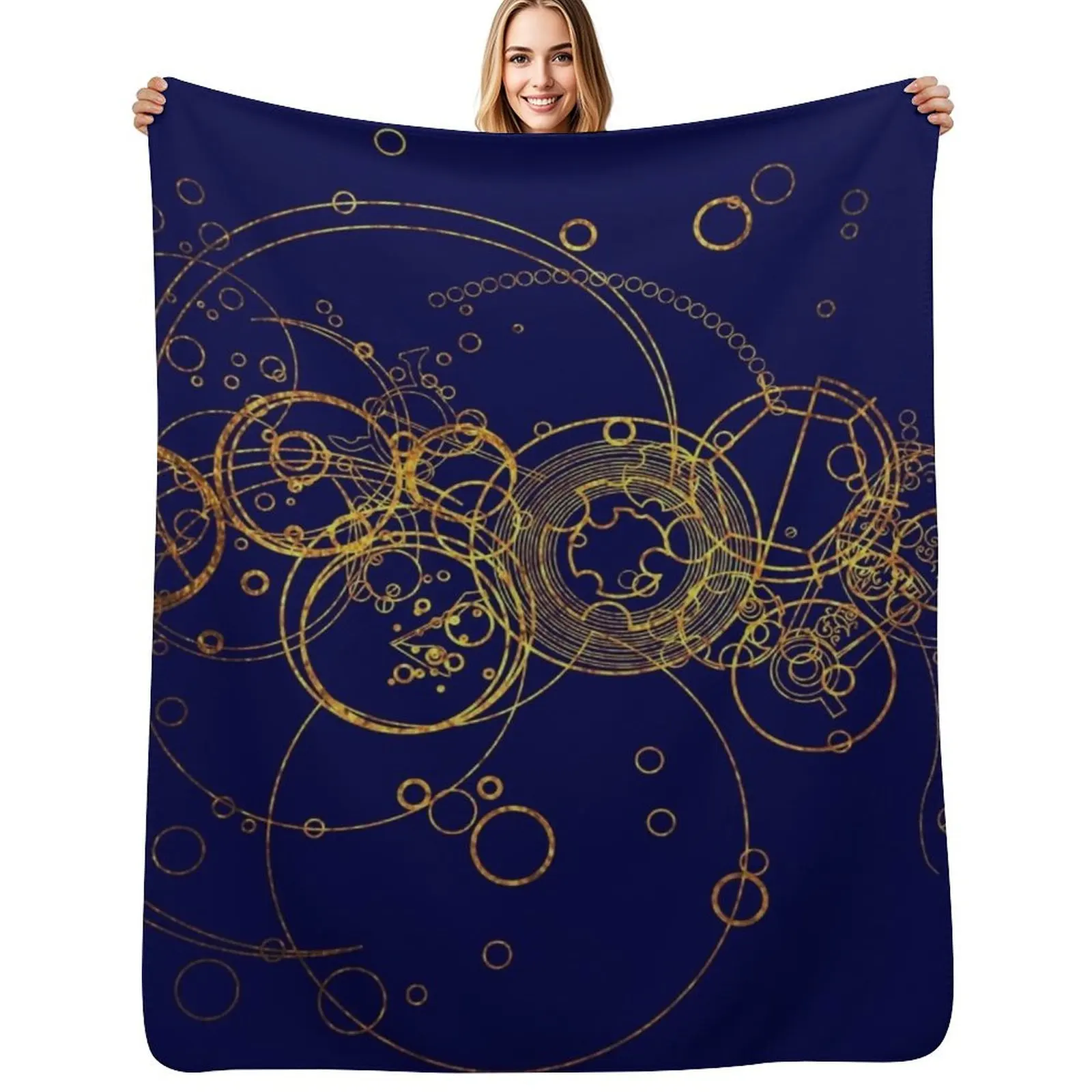 Time Lord Writing - transparent Throw Blanket Luxury Designer Fashion Sofas Plaid Quilt Blankets For Sofas for sofa Blankets