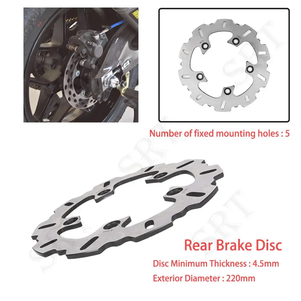 

Fit For Yamaha FZ MT 10 FZ10 MT10 SP ABS Motorcycle Accessories Rear Brake Disc Rotor FZ-10 MT-10 2016 2017 2018 2019 2020