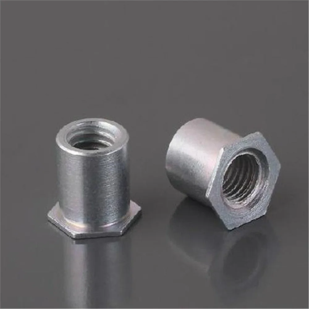 Imagem -04 - Self Clinching Crimped Server Cabinet Sheet Metal Bso-m518 Standoff Hex Rivet Blind Hole Spacer Threaded Bso-m5-18